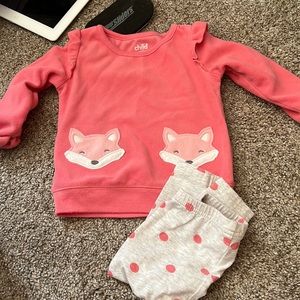 12m baby girl set